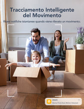 Carica l'immagine nel visualizzatore di Gallery, GNCC 2K Telecamera Wi-Fi Interno 2.4/5GHz Visione Notturna(Confezione da 1)