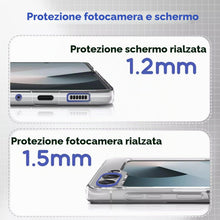 Carica l'immagine nel visualizzatore di Gallery, Cover per Z Flip 6,Silicone Slim Clear Custodia Samsung Galaxy Z Flip 6 5G,Soft Sottile Custodia Rigida PC Bumper Flexib