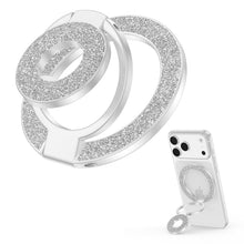 Carica l'immagine nel visualizzatore di Gallery, Supporto ad anello magnetico per MagSafe per iPhone 17 Pro 16 15 14 13 12, supporto ad anello per Samsung S26 S25 S24 S2