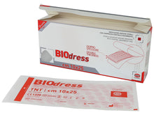 Carica l'immagine nel visualizzatore di Gallery, Rays Biodress Medicazione adesiva sterile in Tnt, Cerotti Post Operatori, 10x25 cm (25 unità)