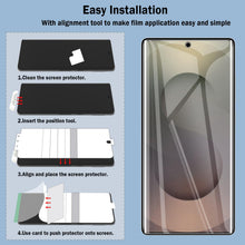 Carica l'immagine nel visualizzatore di Gallery, WFTE [2-Pezzi Pellicola Protettiva per Samsung Galaxy S25 Ultra 5G[Compatibile con la Custodia] [Senza Bolle] HD Traspar