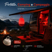 Carica l'immagine nel visualizzatore di Gallery, Luce Rossa Notturna Neonato 670 nm con Telecomando, Timer, USB-C