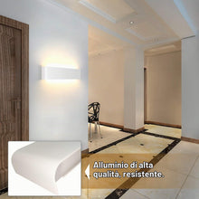 Carica l'immagine nel visualizzatore di Gallery, Lightess 18W Applique da Parete Interno Lampada 40cm Bianco Caldo