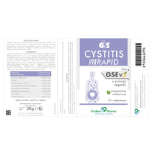Carica l'immagine nel visualizzatore di Gallery, Prodeco Pharma GSE CYSTITIS Rapid 30 Compresse - Integratore Alimentare