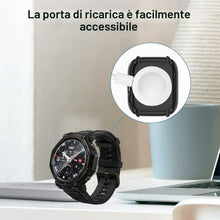 Carica l'immagine nel visualizzatore di Gallery, Custodia Compatibile con A-mazfit T-Rex 3 Pro 48mm, Cover Protettiva Telaio Rigida PC [Con Vetro Temperato *3] HD Clear 