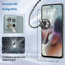 Carica l'immagine nel visualizzatore di Gallery, 2+2 Pezzi Vetro Temperato per Motorola Moto G56 5G, Pollici Pellicola Prottetiva con Pellicola Fotocamera Anti Graffio D