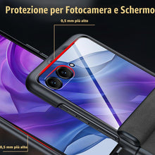 Carica l'immagine nel visualizzatore di Gallery, Custodia in Pelle per Motorola Razr 50 Ultra con Protezione a Cerniera e Protezione per Schermo, Cover di Lusso Sottile 