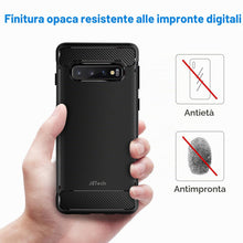 Carica l'immagine nel visualizzatore di Gallery, JETech Cover Slim per Samsung Galaxy S10 Plus, Nero