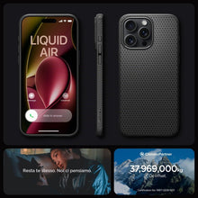 Carica l'immagine nel visualizzatore di Gallery, Spigen Cover Liquid Air per iPhone 15 Pro