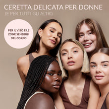 Carica l'immagine nel visualizzatore di Gallery, Fleeky Brow Set di cera calda per microonde – 2 in 1 per depilazione e cura – ideale per viso, corpo e zona bikini – pre