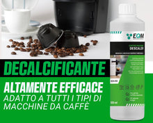 Carica l'immagine nel visualizzatore di Gallery, EQM- ECO-212 - Decalcificante Macchina Caffè 500ML - Anticalcare Universale