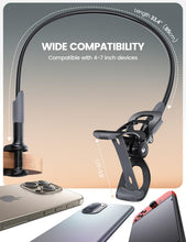 Carica l'immagine nel visualizzatore di Gallery, Lamicall Supporto Telefono, Collo D'oca Supporto Regolabile - Universale Stand per iPhone 17 16 15 14 13 Pro Max, Plus M