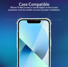 Carica l'immagine nel visualizzatore di Gallery, Vetro Temperato per iPhone 13 Mini [3 Pezzi] Vetrino Protettivo Pellicola Protezione Schermo