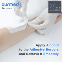 Carica l'immagine nel visualizzatore di Gallery, ourmed Cerotti sterili per ferite 8 x 10 cm, medicazione sterile autoadesiva con forte adesione, protegge da tagli e gra