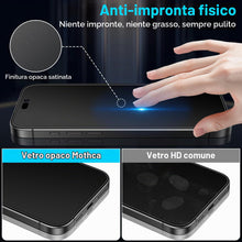 Carica l'immagine nel visualizzatore di Gallery, Mothca Privacy Opaca Pellicola Protettiva per iPhone 18 Pro Max, 2 Pezzi