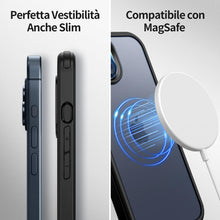 Carica l'immagine nel visualizzatore di Gallery, seacosmo Cover per iPhone 15 Pro, Vetro Temperato 9H Integrato per Schermo, Pellicola HD per Protezione Fotocamera, Cust