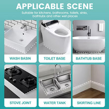 Carica l'immagine nel visualizzatore di Gallery, Silicone Trasparente Sigillante Doccia, Sigillante Trasparente per Bagno