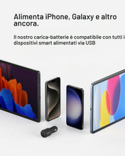 Carica l'immagine nel visualizzatore di Gallery, Belkin BoostCharge Doppio caricabatteria da auto da 42 W con ricarica rapida USB-C PPS da 30 W e porte USB-A da 12 W per