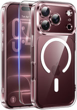 Carica l'immagine nel visualizzatore di Gallery, Qasyfanc Magnetica Cover per iPhone 18 Pro,Trasparente