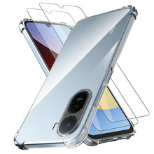 Carica l'immagine nel visualizzatore di Gallery, Anoowkoa Custodia Cover per Xiaomi Redmi A7 Pro/Poco C81/Poco C81 Pro 4G +2 Pezzi Vetro Temperato, Ultra Sottile Morbido