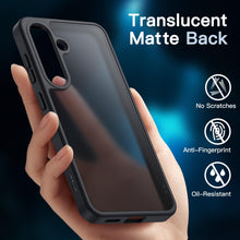 Carica l'immagine nel visualizzatore di Gallery, JETech Cover Opaca 5 in 1 per Samsung Galaxy S25, Nero