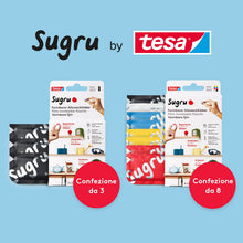 Carica l'immagine nel visualizzatore di Gallery, tesa Colla Modellabile Multiuso Sugru - Nera, Bianca e Grigia - 3 x 3,5 g