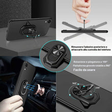 Carica l'immagine nel visualizzatore di Gallery, Cover Compatibile con ZTE Blade A75 5G (6.6") Nero