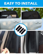Carica l'immagine nel visualizzatore di Gallery, Tevlaphee Tendine Parasole Auto Bambini,Parasole Auto Bambini Accessori Auto Block Raggi UV Anti-Zanzara Protegge Bambin