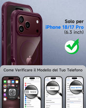 Carica l'immagine nel visualizzatore di Gallery, seacosmo Privacy Cover iPhone 18 Pro, Schermo Integrato in Vetro Temperato