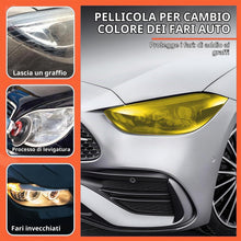 Carica l'immagine nel visualizzatore di Gallery, Pellicola oscurante fari auto, modifica del colore delle luci dell'auto, tagliabile, impermeabile, autoadesiva pellicola