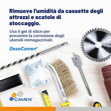 Carica l'immagine nel visualizzatore di Gallery, Bustine di silice (100 sachetti - 1 gr) 100 grammi - Silice gel - Deumidificatore - Pacchetti disseccanti - Assorbitore 