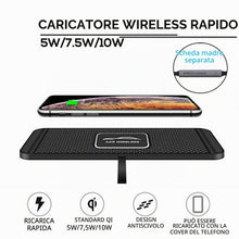 Carica l'immagine nel visualizzatore di Gallery, Caricatore Wireless per iPhone, 10W Piastra di Ricarica Rapida Qi