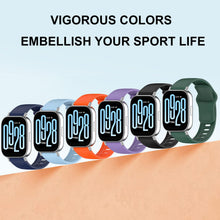 Carica l'immagine nel visualizzatore di Gallery, BDIG Cinturino Compatibile con Xiaomi Watch Xiaomi Redmi Watch 5 Active/5 Lite Bracciale,6 Pezzi Morbidi Bracciali Sport