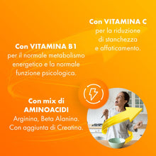 Carica l'immagine nel visualizzatore di Gallery, Sustenium Plus, lntegratore Multivitaminico con Creatina, Energia, 36 Buste