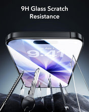 Carica l'immagine nel visualizzatore di Gallery, ESR 3 Pezzi Pellicola Vetro per iPhone 17/iPhone 16 Pro, Armorite