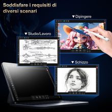 Carica l'immagine nel visualizzatore di Gallery, BAZO Penna Compatibile con iPad 2018-2025, Penna per iPad Palm Rejection, Ricarica Rapida, Sensibilità All'inclinazione,