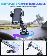 Carica l'immagine nel visualizzatore di Gallery, CIRYCASE Porta Cellulare Auto 360° Ruotabile Cruscotto/Parabrezza