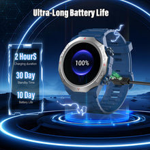 Carica l'immagine nel visualizzatore di Gallery, Atheewon Smartwatch Uomo Donna con Effettua o Risposta Chiamate, Blu