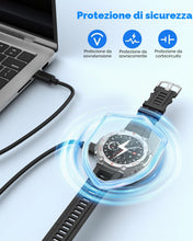 Carica l'immagine nel visualizzatore di Gallery, MoKo Adattatore per Caricatore Compatibile con Amazfit Helio Strap/T-Rex 3