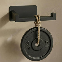 Carica l'immagine nel visualizzatore di Gallery, Minismus Porta Carta Igienica Adesivo, Acciaio Inox Verniciato, Nero