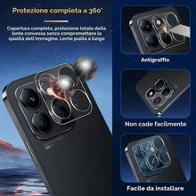Carica l'immagine nel visualizzatore di Gallery, Locofun Pellicola Vetro Temperato per Honor X8B e Protezione Lente Fotocamera, Durezza 9H Schermo Protettiva Film [2+2 P