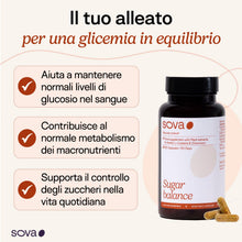 Carica l'immagine nel visualizzatore di Gallery, Berberina, Cromo e Cannella di ceylon per Glicemia - Sugar Balance - SOVA