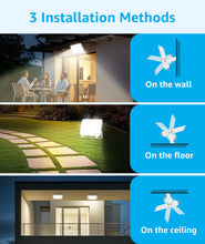 Carica l'immagine nel visualizzatore di Gallery, Aigostar Faretto LED da Esterno 50W, 4500LM, Faretti LED Esterno Naturale 4000K, Luce di Sicurezza Impermeabile IP65, Pe