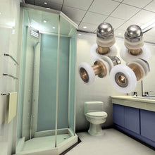 Carica l'immagine nel visualizzatore di Gallery, Qikuver 20mm Rotelle per la Porta Della Doccia, 4 Pezzi Rotelline per Rulli Box Doccia Ricambi per Porte Scorrevoli Docc