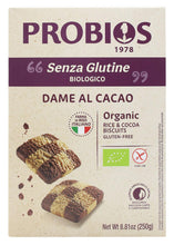 Carica l'immagine nel visualizzatore di Gallery, Probios Dame di Riso con Cacao - 250 gr, Senza glutine