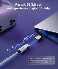 Carica l'immagine nel visualizzatore di Gallery, Syntech VR Cavo Link con Ricarica 5M Compatibile con Meta Quest 3S/Quest 3/Oculus Quest2 Accessori, Cavo Link USB 3.0 co