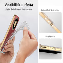 Carica l'immagine nel visualizzatore di Gallery, Oududianzi - Anti Ingiallimento Chiaro Cover per Honor Magic 8 Lite, Custodia Antiurto Trasparente per Assorbimento degl