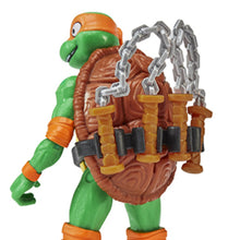 Carica l'immagine nel visualizzatore di Gallery, Giochi Preziosi - Michelangelo Tartarughe Ninja Caos Mutante, Michelangelo in versione Action Figure Base Articolata da 12 cm, Personaggio con Armi da Combattimento, Per Bambini dai 4 anni