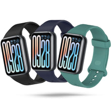 Carica l'immagine nel visualizzatore di Gallery, 3 Cinturini in Silicone Compatibili con Xiaomi Smart Band 10 Pro / 9 Pro / 8 Pro Bracciale Sportivo, Cinturino Traspiran