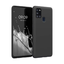 Carica l'immagine nel visualizzatore di Gallery, kwmobile Custodia Compatibile con Samsung Galaxy A21s Cover - Back Case per Smartphone in Silicone TPU - Protezione Gomm